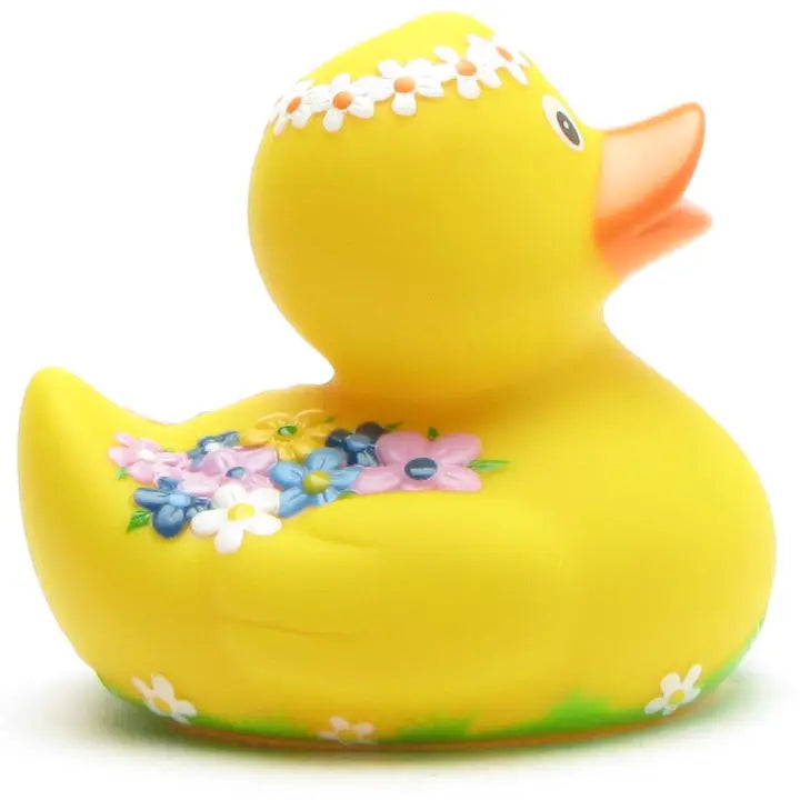 Springtime Flower Duck