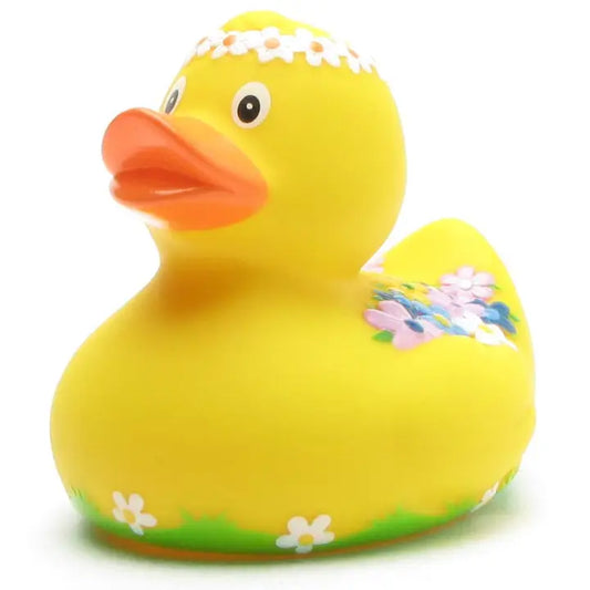 Springtime Flower Duck