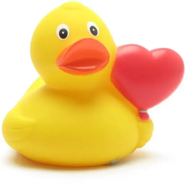 Duck with the Heart Balloon