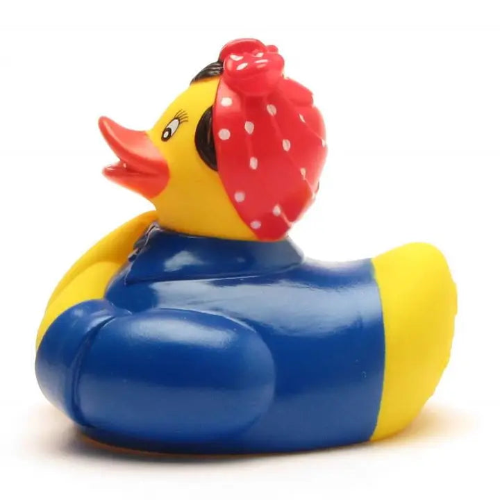 Rosie the Riveter Rubber Duck