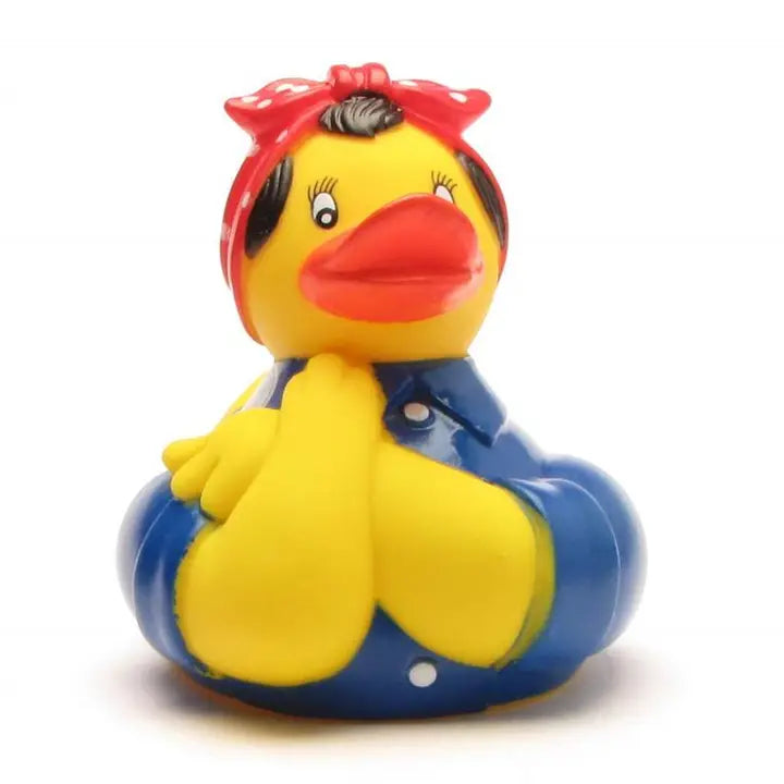 Rosie the Riveter Rubber Duck