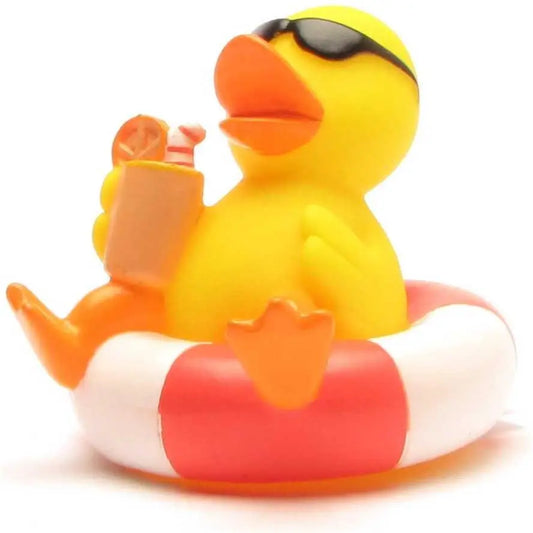 Swimming Duck in a Floaty