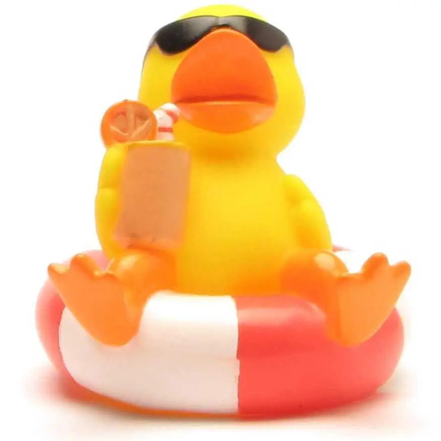 Swimming Duck in a Floaty