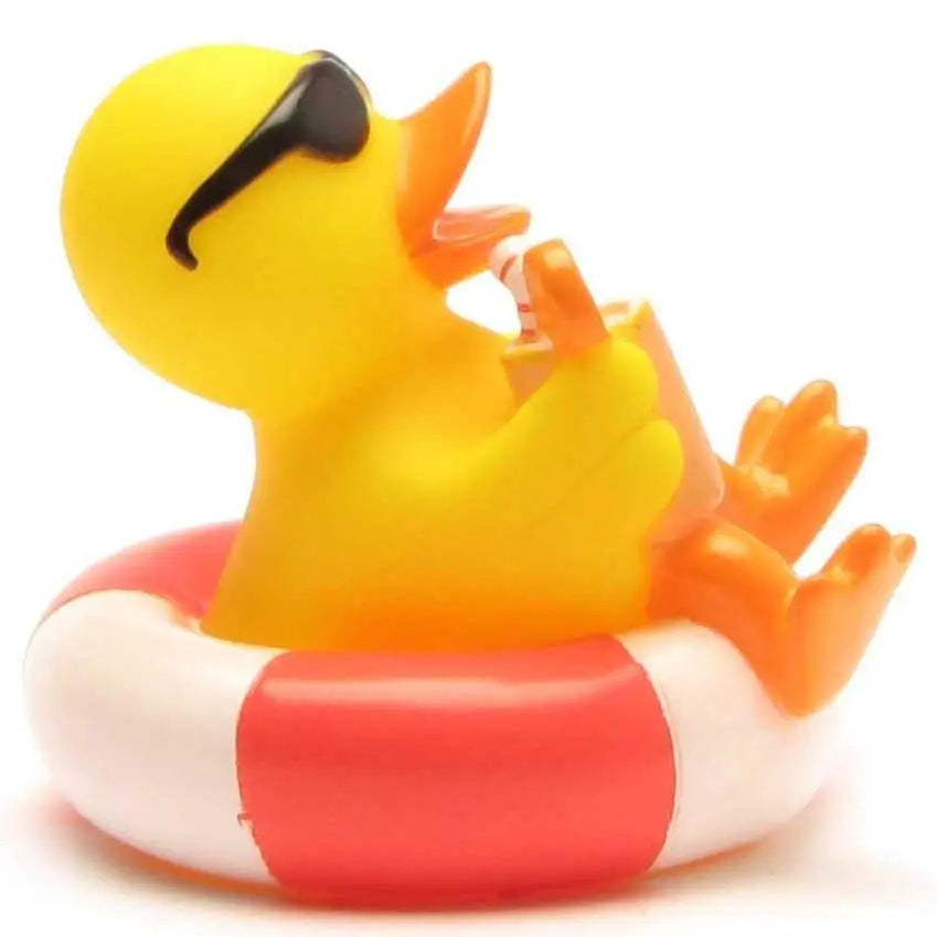 Swimming Duck in a Floaty