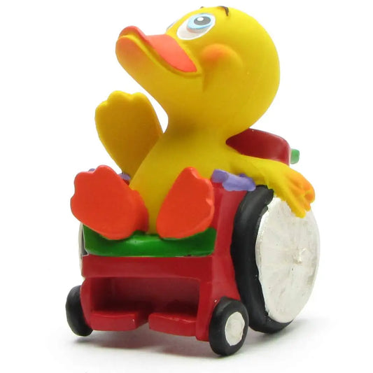 Duck in a Wheelchair by Lanco